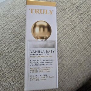 TRULY Vanilla Baby Luxury Body Oil NEW
